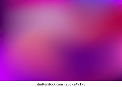 Vibrant Abstract Gradient Design in Pink, Purple, and Red Hues. dark purple 