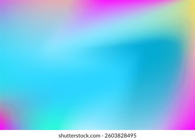 Vibrant abstract gradient featuring blue, pink, and pastel shades blending smoothly for a lively aesthetic. Perfect for background designs