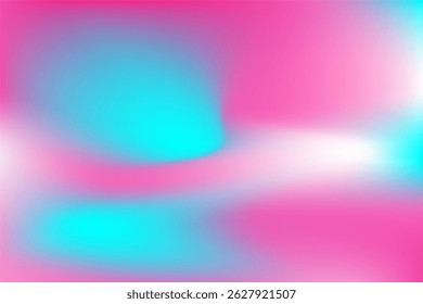 Vibrant Abstract Gradient With Pink, Blue, and White Tones