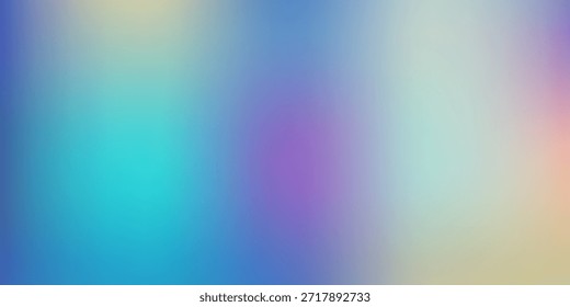 Gradiente abstracto vibrante con transiciones de color suaves y Formas fluidas suaves, ilustración de Vector 10 eps
