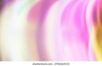 Lebendiger abstrakter Farbverlauf mit weichen Farben und unscharfem Licht für kreative Hintergründe im kunstvollen Design