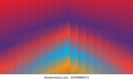 "Vibrant Abstract Gradient Stripes - Colorido Digital Background Art"