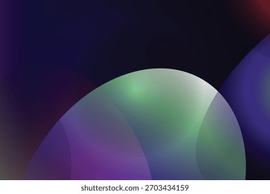 Um vibrante redemoinho de gradiente abstrato de roxo e verde cria um fundo dinâmico e moderno com uma sensação de movimento e profundidade.