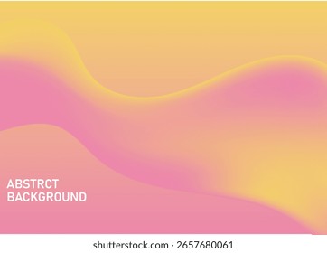 Vibrant Abstract Gradient Wave Background with Smooth Pink Curves Flowing Over Bright Orange – Modern Fluid Design for Digital Art, Web Banners, Presentations, and Creative Projects
