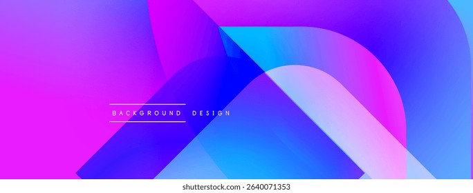 Vibrant abstract gradients blend. Smooth curves create dynamic visual flow. Text reads background design. Modern, colorful composition.