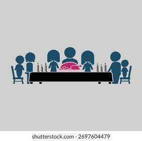 A vibrant and abstract graphic design featuring a dynamic arrangement of colorful shapes and lines, isolated on a transparent background.