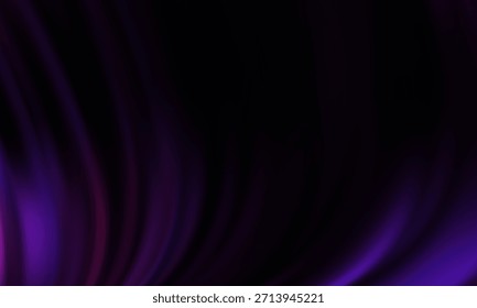 Lebhaftes abstraktes Bild mit violetten Neonlinien und horizontalen Streifen, das eine futuristische, energetische Stimmung erzeugt, die sich für Technologie, Musik und Designthemen eignet.
