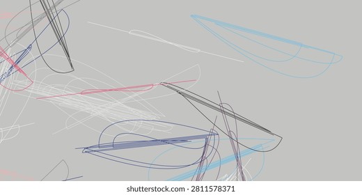 vibrant abstract lines with flowing curves in bright colors for modern art backgrounds creative design and visual expression