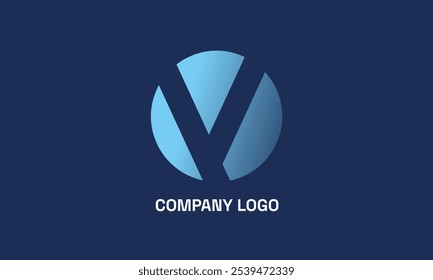 Diseño de logotipo abstracto vibrante con Formas de gradiente fluido, ideal para marcas que buscan un aspecto dinámico y moderno.