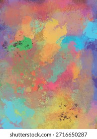Fondo vibrante de salpicadura de pintura Abstractas