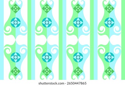 Vibrant abstract pattern design creative studio digital artwork contemporary environment eye level aesthetic visuals for home decor
