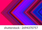 Vibrant abstract pattern with diagonal stripes in shades of pink, purple, red, and blue, creating a sense of depth and movement.