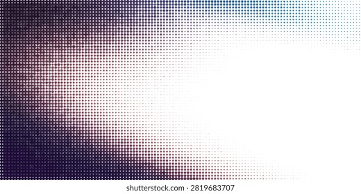 Vibrant abstract pixel art design featuring a mix of dots and grid lines in a digital style.