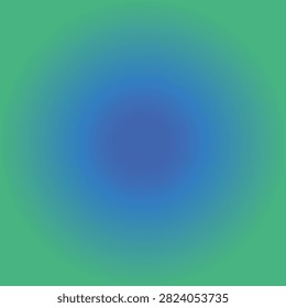 A vibrant abstract radial gradient transitions from a rich indigo center to fresh verdant periphery offering ample copy space for branding and digital media.