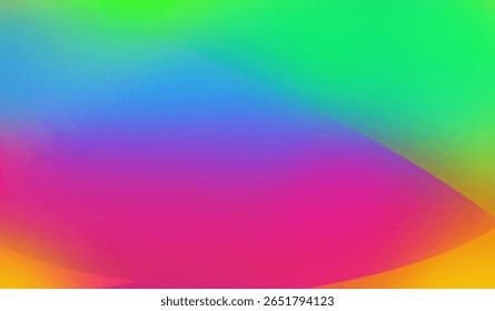 Vibrant abstract rainbow blend with smooth color transitions, ideal for energetic themes, digital graphics, and modern backgrounds
