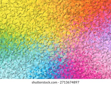 Textura Abstractas vibrante del prisma del arco iris con los patrones geométricos texturizados


