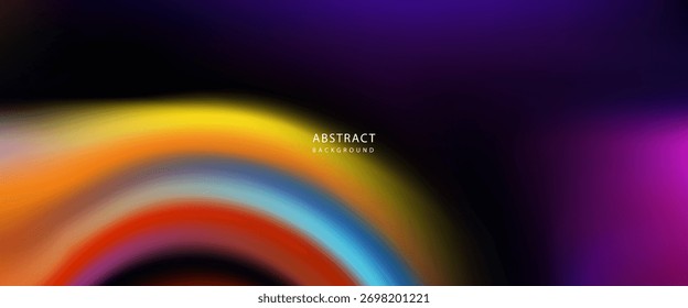 Vibrante remolino Abstractas del arco iris — arte dinámico del gradiente que fluye colorido para los fondos