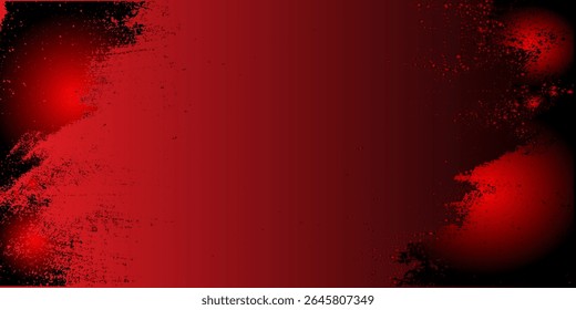 Vibrant abstract red gradient background with a dynamic blend of red and black hues. Perfect for use in modern design projects, including backgrounds, wallpapers, banners, Graphic Poster Flyer.
