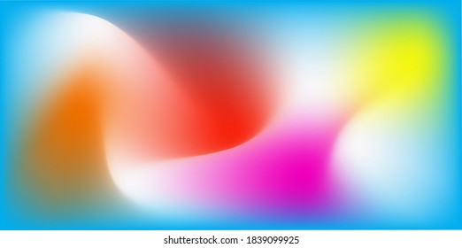 vibrant abstract vector background in bright colors, wavy blur, EPS 10.