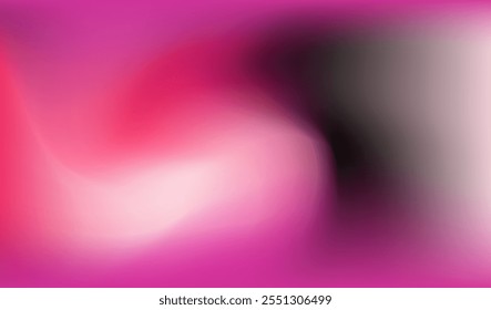 Vibrante Ilustración vectorial abstracta con una mezcla de degradado arremolinado de tonos rosa, púrpura, naranja y rojo. El flujo dinámico crea una sensación de movimiento y energía, perfecto para los diseños artísticos modernos.