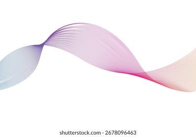 Vibrant Abstract Wavy Line Pattern with Gradient Colors on Black Background – Modern Digital Wallpaper