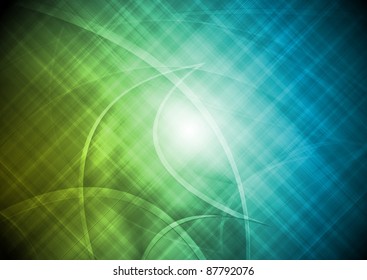 	Vibrant abstraction with lines