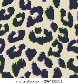 VIBRANT ANIMAL SKIN SEAMLESS PATTERN IN EDITABLE VECTOR FILE