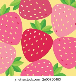 Vibrant Arrangement of Ripe Strawberries vector