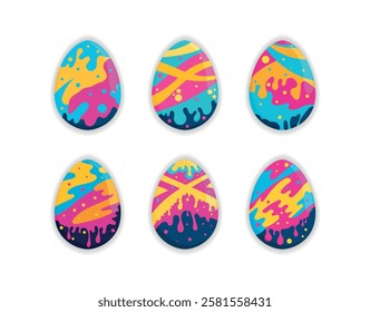 Vibrant Artistic Easter Egg Creations