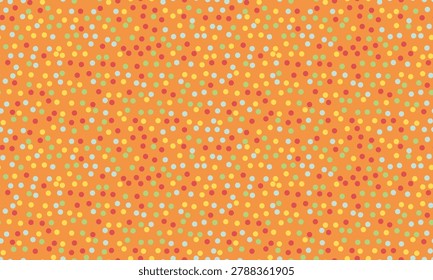 Vibrant autumnal confetti pattern.  Perfect for fallthemed designs, textiles, and playful backgrounds. This cheerful, highresolution image evokes feelings of joy and warmth.