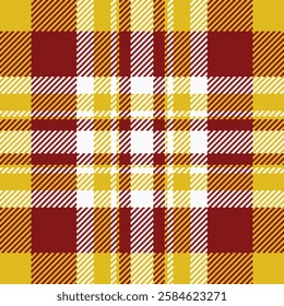 Vibrant autumnal plaid pattern in rich burgundy and golden hues.  Perfect for fallthemed designs, textile prints, or website backgrounds.