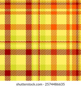 Vibrant autumnal plaid pattern in warm, earthy tones.  Perfect for fallthemed designs, textile prints, website backgrounds, or packaging. This seamless texture offers a stylish and modern feel.