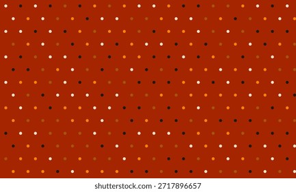 Vibrante patrón de lunares otoñales.  Perfecto para diseños falsos, Sitios web o empaques.