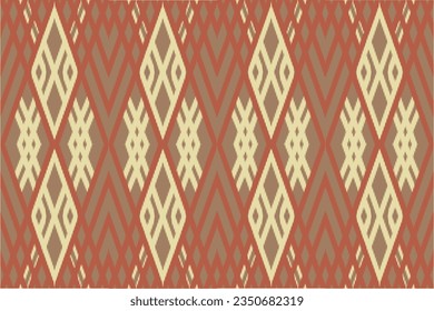 Vibrant Aztec Ethnic Pattern: Geometric Tribal Boho Design,Wallpaper,Wrapping,Fashion,Carpet,Clothing,Knitwear,Batik,Vector,Illustration