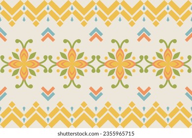 Vibrant Aztec Ethnic Pattern: Geometric Tribal Boho Design,Wallpaper,Wrapping,Fashion,Carpet,Clothing,Knitwear,Batik,Vector,Illustration