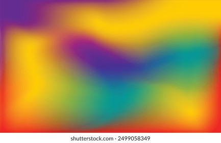 Vibrant background. Abstract light colorful gradient. Vector blurred illustration