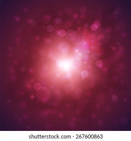 Vibrant  background with defocused lights - eps10
