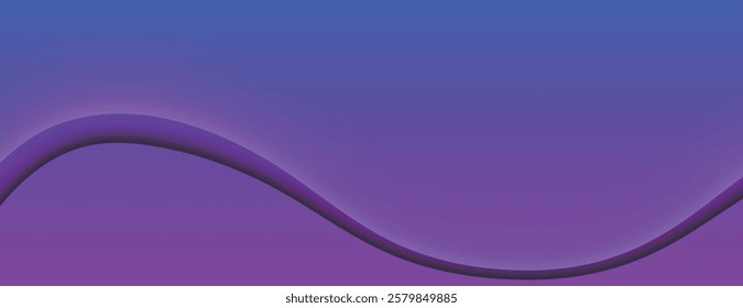 A vibrant background with a gradient style, blending blue and purple. The background features smooth, flowing wave-like textures. Minimal abstract wavy gradient vector background