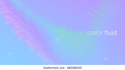 Vibrant Background. Pastel Modern Design. Vector Creative Template. Flow Gradient Motion. Neon 3d Vibrant Background. Abstract Wallpaper. Liquid Trendy Futuristic Banner. Vibrant Background.