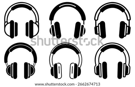 A vibrant banner advertisement featuring a pair of stylish over-ear headphones, perfect for music or gaming promotions.