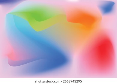 Vibrant blend of colors creates a dynamic, modern aesthetic perfect for creative projects and inspiring designs