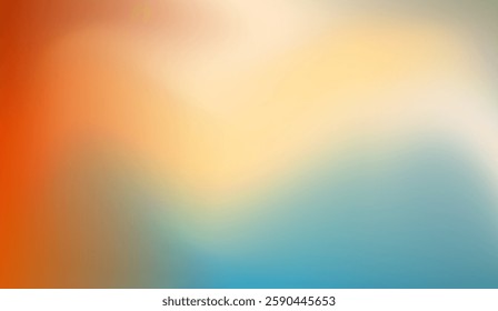 A vibrant blend of colors creates a serene gradient background perfect for modern designs and artistic projects showcasing fluid transitions and subtle visual depth