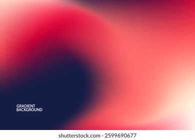 Vibrant blend modern blur effect abstract background.