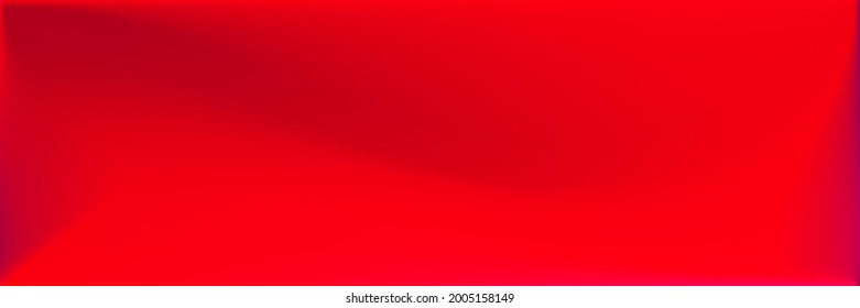 Vibrant Blood Color Wavy Gradient Mesh. Bright Blank Horizontal Lines Backdrop. Red Rose Dark Blurred Background. Blank Neon Vivid Smooth Surface Illustration. Dark Neon Wavy Gradient Mesh.