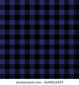 Vibrant blue and black checkered pattern with textured squares for modern design projects