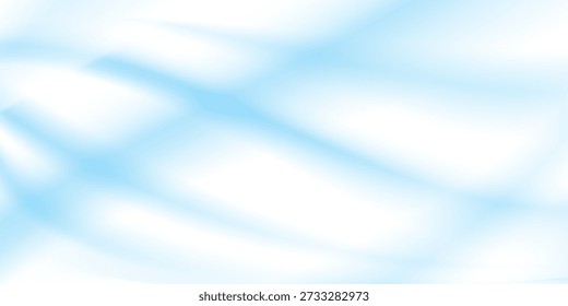 Fondo abstracto de ondas suaves borrosas azules vibrantes