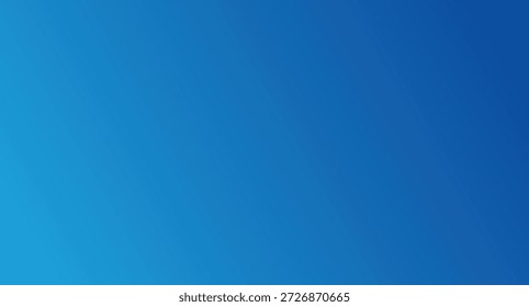 Vibrant blue gradient background with black border