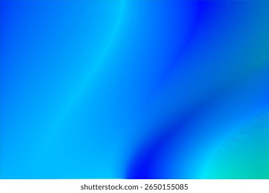 Vibrant blue gradient background featuring smooth transitions, ideal for contemporary designs and digital projects. Shows abstract beauty with soft hues creating a modern, inspirational impression.