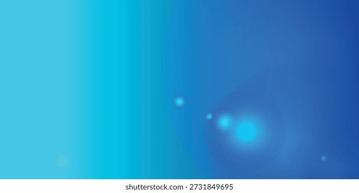 Un fondo degradado azul vibrante en transición de la luz a la oscuridad, con destellos de luz sutiles y efectos bokeh, creando un diseño abstracto dinámico y moderno.
