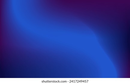 Vibrant Blue gradient combination art empty space background